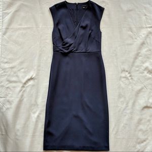 NWOT Ann Taylor draped v-neck shift dress